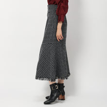 画像をギャラリービューアに読み込む, ツイードローフレアスカート