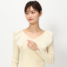 画像をギャラリービューアに読み込む, 【予約商品】2wayラッフルニット/MM418314