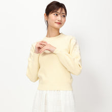 画像をギャラリービューアに読み込む, 【予約商品】ショルダー刺繍ニット/MM418304