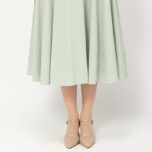 画像をギャラリービューアに読み込む, 【予約商品】バイカラーステッチフレアスカート/MM417212