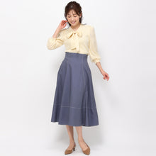 画像をギャラリービューアに読み込む, 【予約販売】ブライトブラウス袖ボウタイニット/MM418315