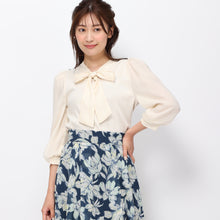 画像をギャラリービューアに読み込む, 【予約販売】ブライトブラウス袖ボウタイニット/MM418315 (ベージュ)