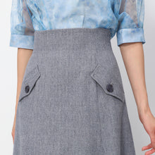画像をギャラリービューアに読み込む, 【3月上旬販売予定/予約販売】フラップ付きAラインスカート/MM417222