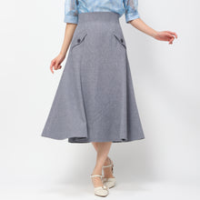 画像をギャラリービューアに読み込む, 【3月上旬販売予定/予約販売】フラップ付きAラインスカート/MM417222