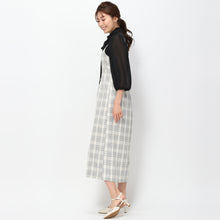 画像をギャラリービューアに読み込む, 【3月上旬販売予定/予約販売】フロントバーIラインキャミワンピース/MM417419