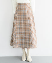 画像をギャラリービューアに読み込む, ロービングチェックAラインスカート/MM447212
