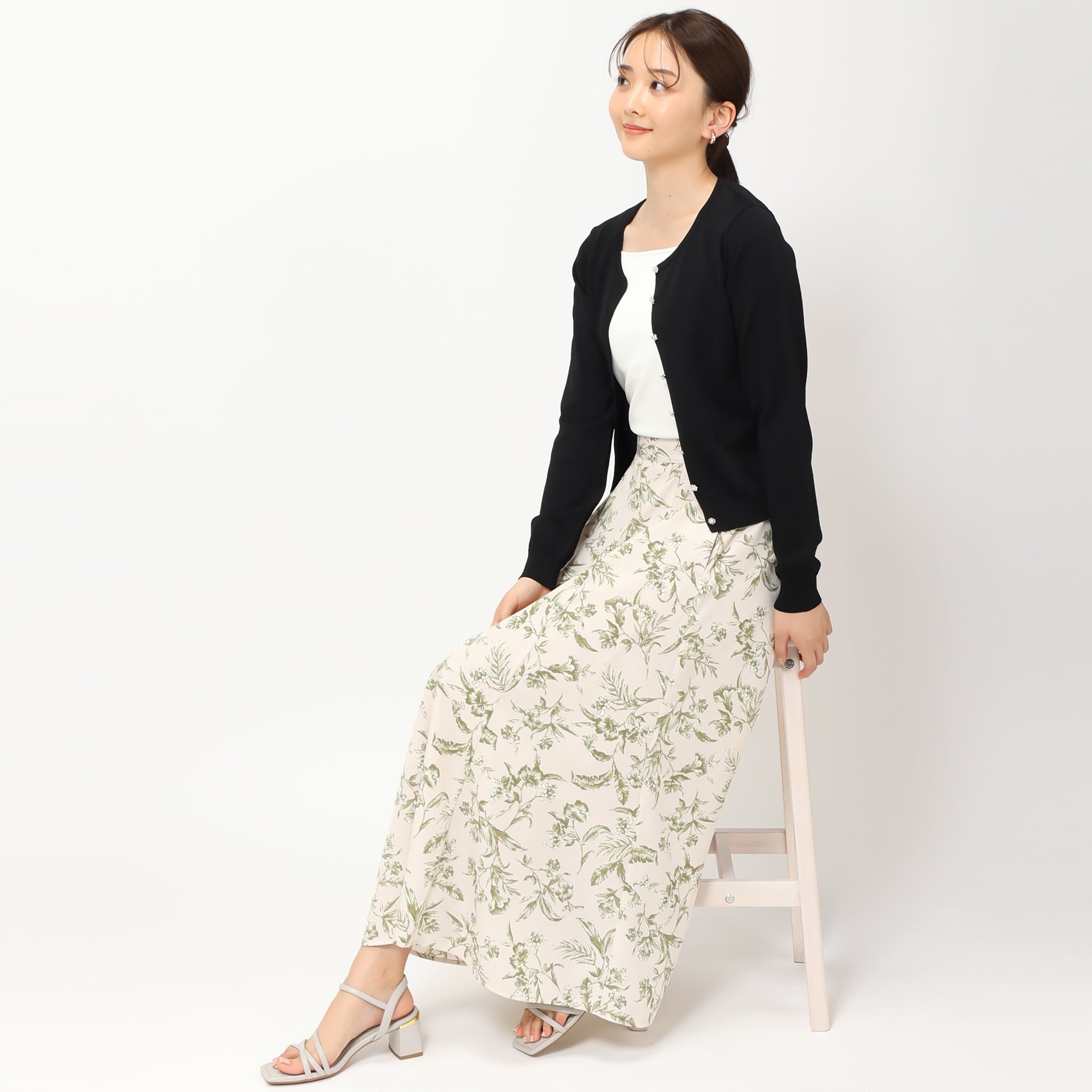 スカート andmarry Jessica pleats mini skirt