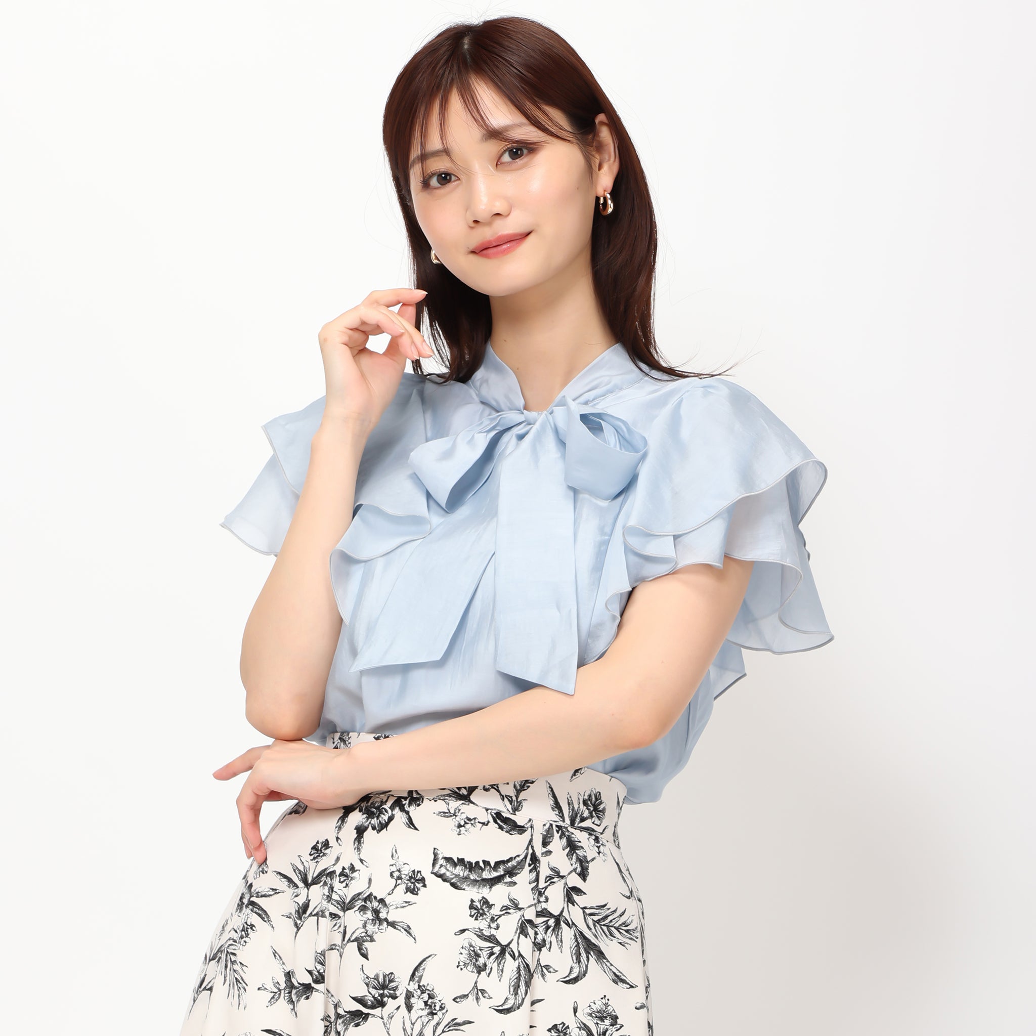 シアーボウタイブラウス/MM428108 – MISCH MASCH|31 Sons de mode