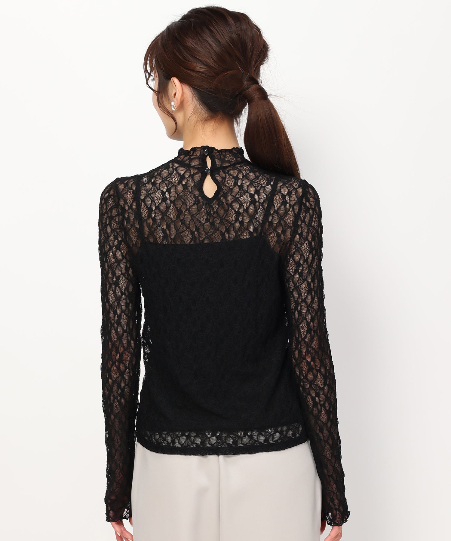 tシャツ シアーレースカットソー/MM438202 レディース シアーレースカットソー/MM438202 – MISCH MASCH|31 Sons de mode