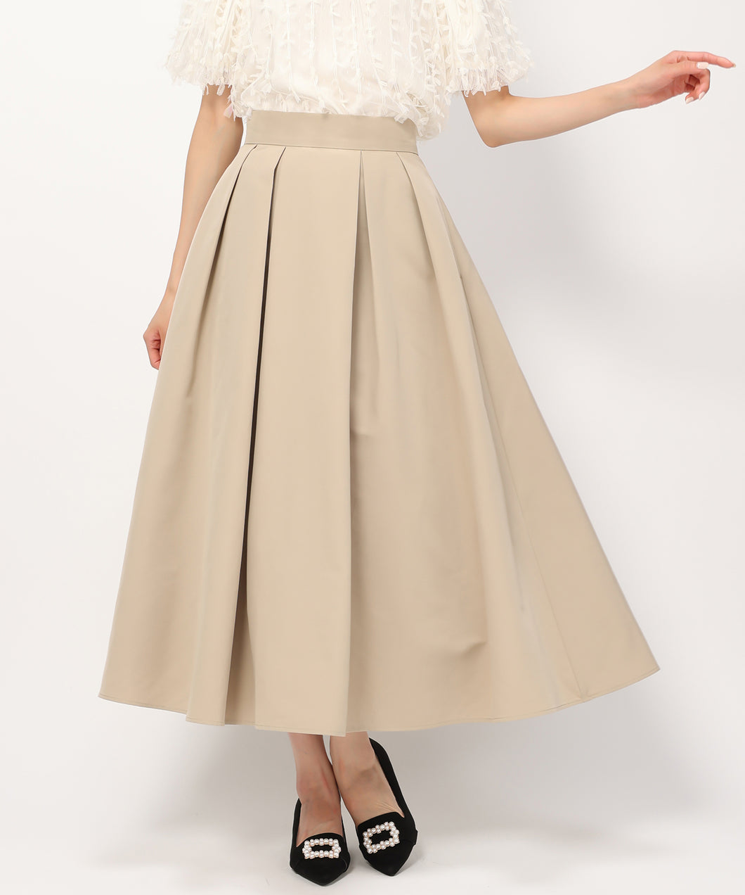 ハチヤーズ　レディーススカート クリーム　Mサイズ ハチヤーズ レディーススカート クリーム Mサイズ 【公式通販】