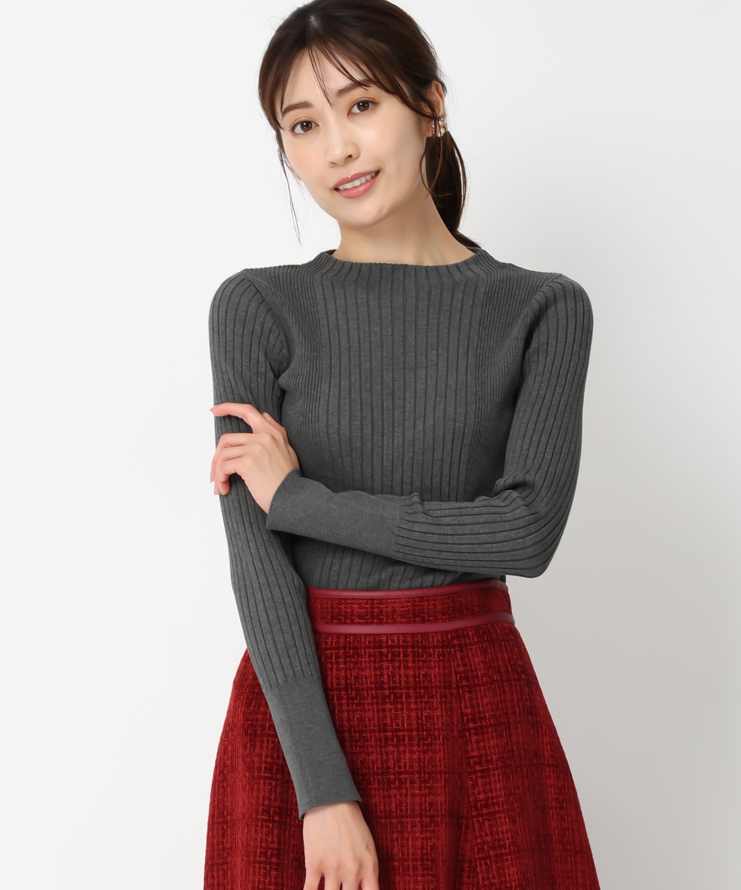 ベーシックボトルネックリブニット/MM438307 – MISCH MASCH|31 Sons de