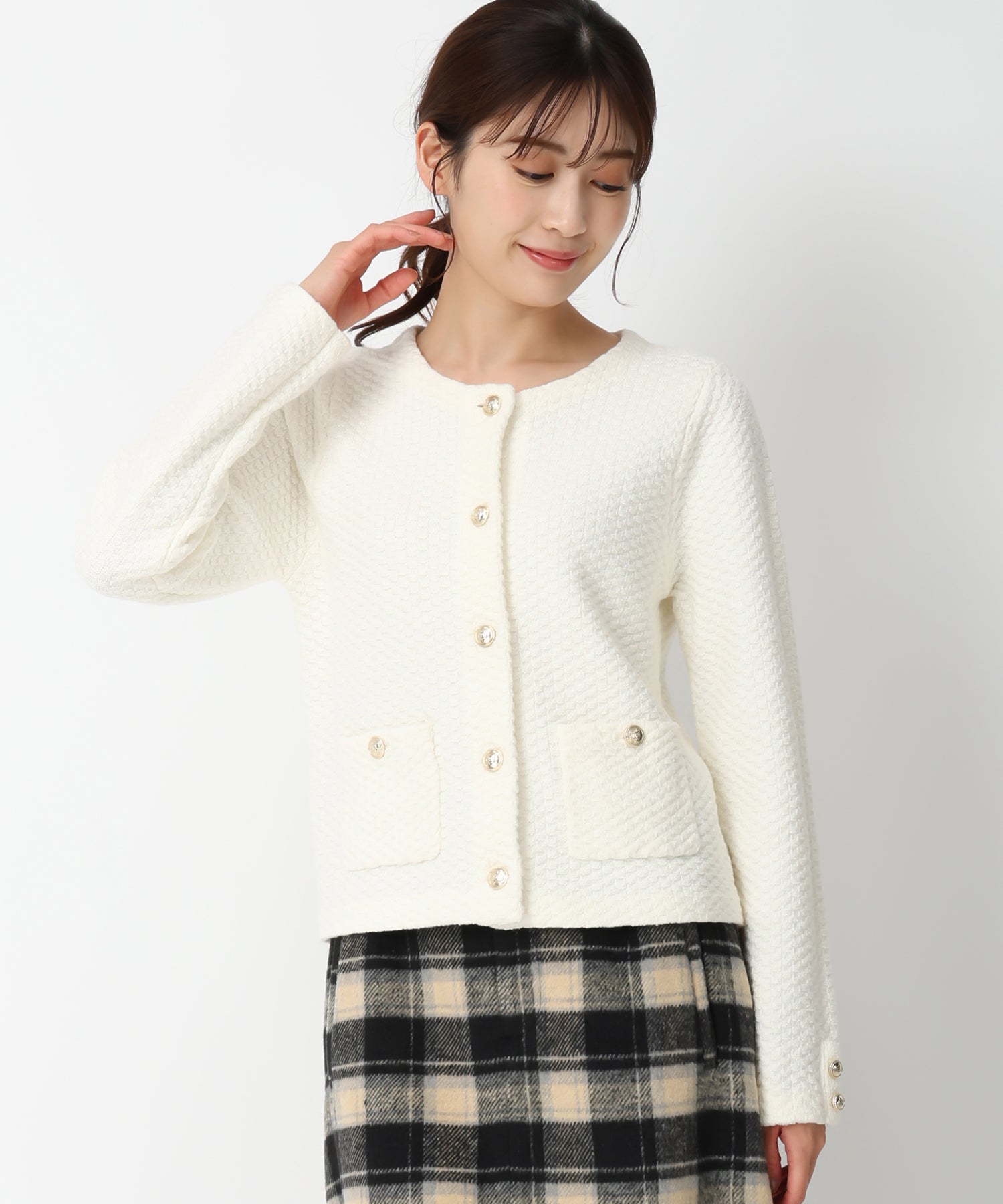 ツイードニットジャケット/MM438502 – MISCH MASCH|31 Sons de mode