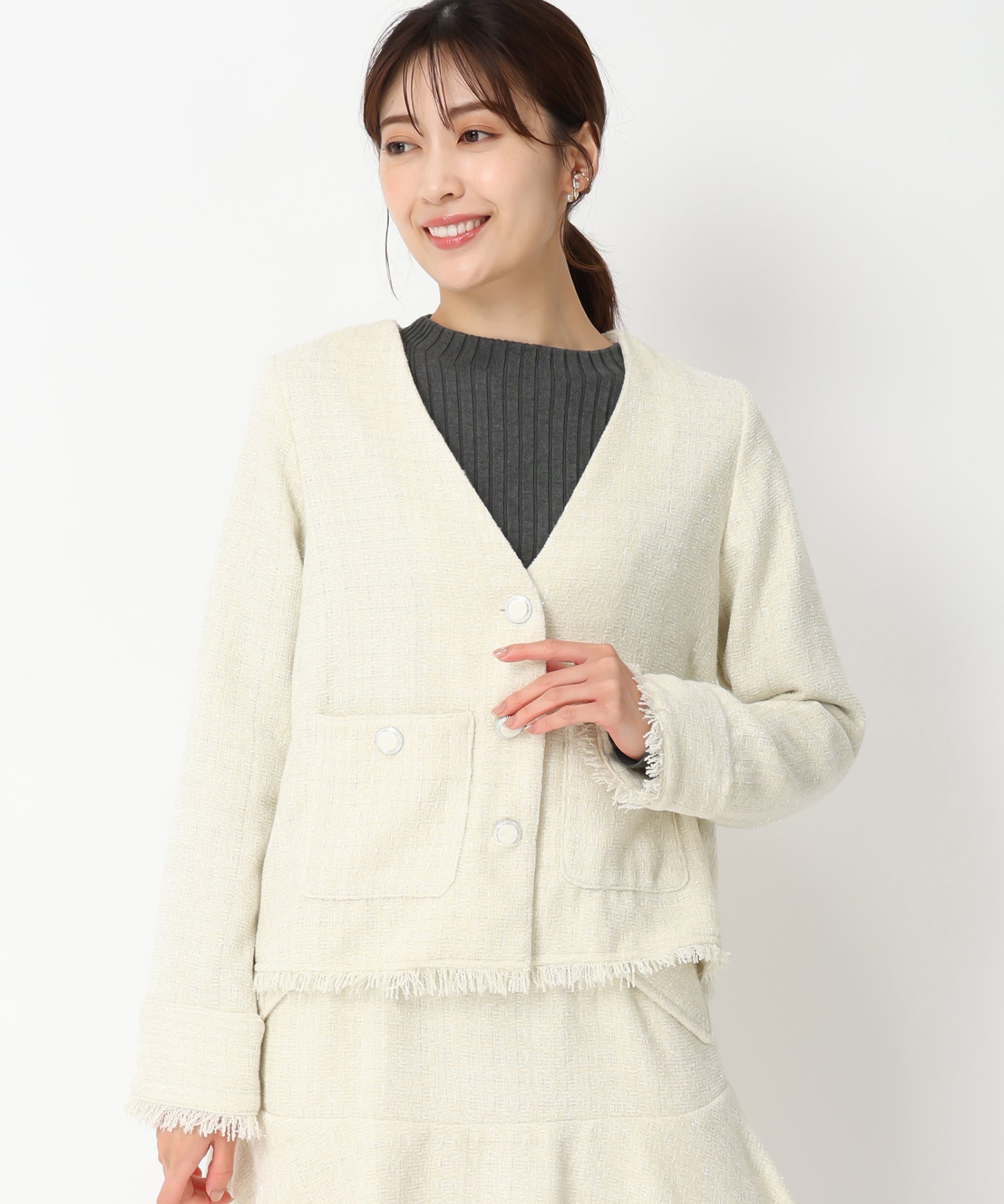 ラメツイードジャケット/MM438506 – MISCH MASCH|31 Sons de mode