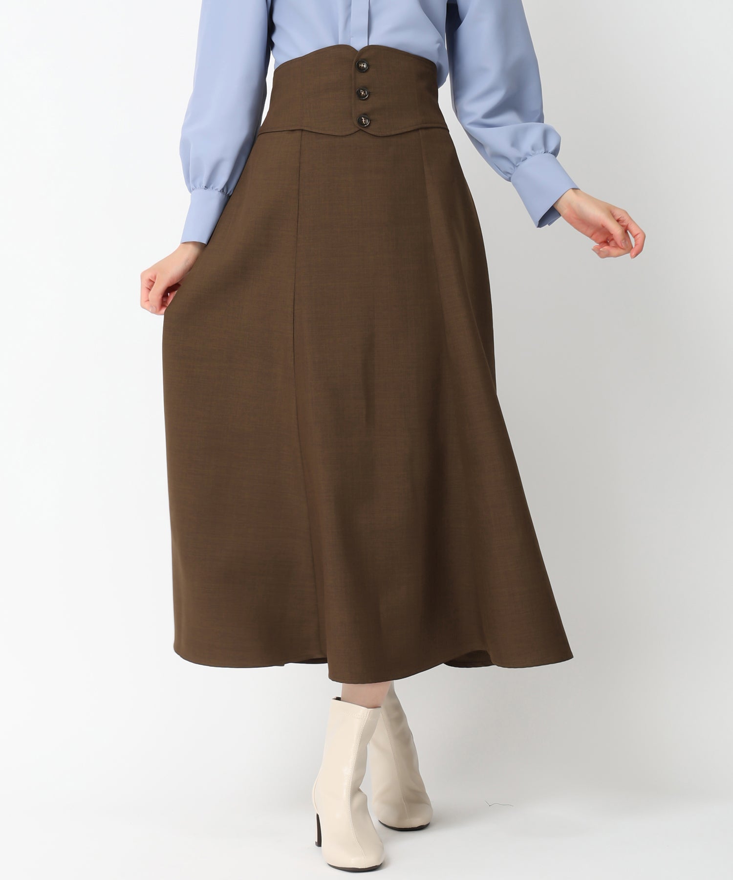 コルセットベルトAラインスカート – MISCH MASCH|31 Sons de mode