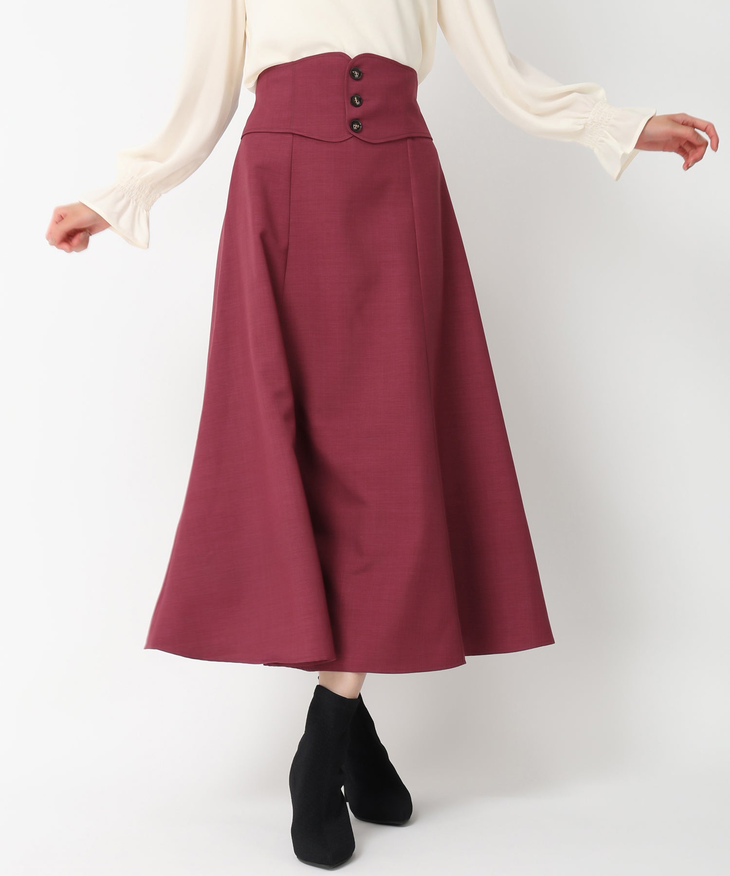 コルセットベルトAラインスカート – MISCH MASCH|31 Sons de mode