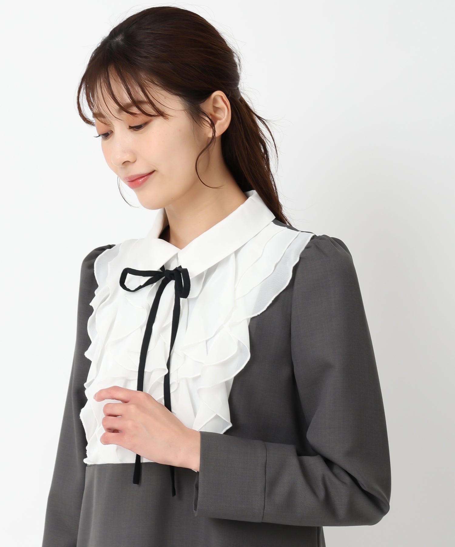 フリルブラウスミニワンピース – MISCH MASCH|31 Sons de mode