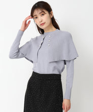 画像をギャラリービューアに読み込む, パールケープニット/MM448307
