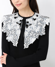 画像をギャラリービューアに読み込む, 【10月上旬発売予定/WEB先行予約販売】レース襟ロングニットワンピース/MM447408
