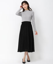 画像をギャラリービューアに読み込む, フェザースカートドッキングワンピ/MM447409
