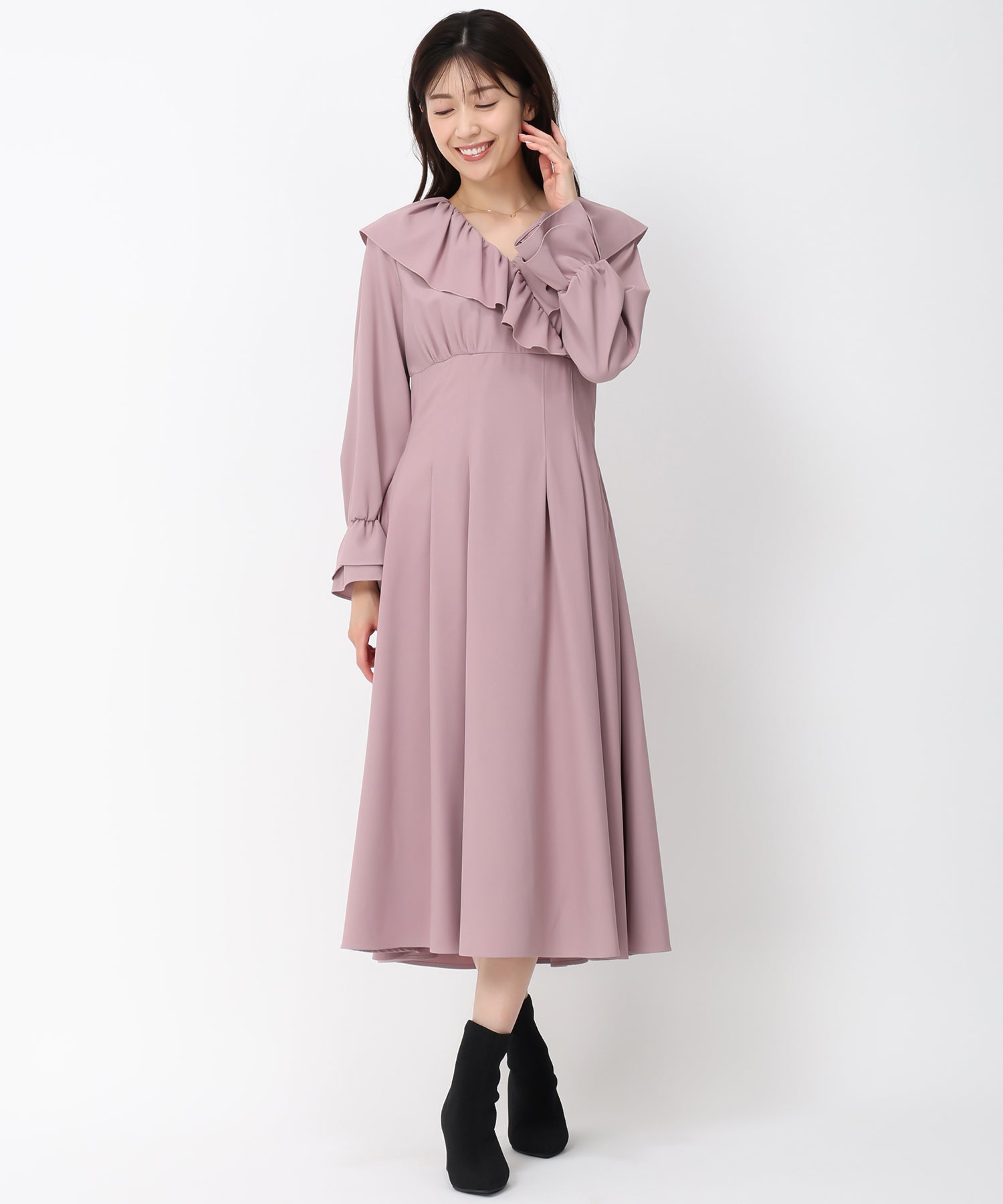 カシュクールラッフルワンピース – MISCH MASCH|31 Sons de mode