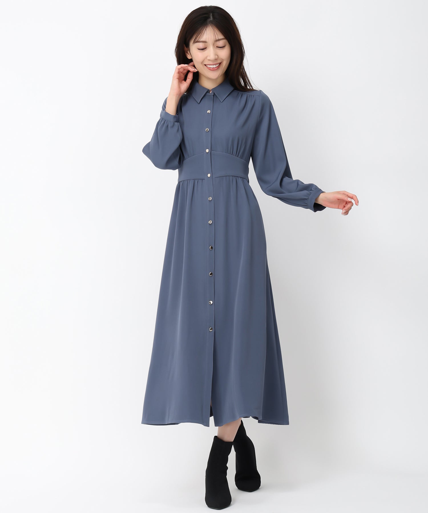 2024極美品✨萌 シャツワンピース オーバーサイズ モユル　ML　近年モデル 前開きシャツワンピース – MISCH MASCH|31 Sons de mode