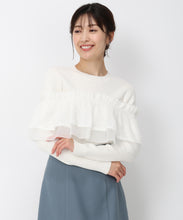 画像をギャラリービューアに読み込む, 【10月上旬発売予定/WEB先行予約販売】バリエーションラッフル2wayニット/MM448313
