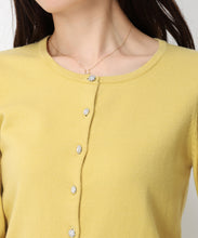 画像をギャラリービューアに読み込む, ベーシックビジュー釦カーディガン/MM448406
