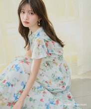 画像をギャラリービューアに読み込む, 【予約販売/3月中旬発売予定】ボタニカルフラワーワンピース/MM617402
