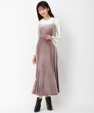 画像をギャラリービューアに読み込む, ベロアキャミワンピース/MM447424
