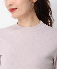 画像をギャラリービューアに読み込む, ラメジャガードハイネックニット/MM448315
