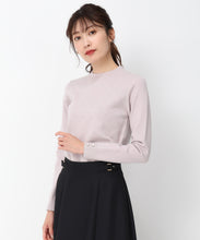 画像をギャラリービューアに読み込む, ラメジャガードハイネックニット/MM448315
