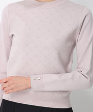 画像をギャラリービューアに読み込む, ラメジャガードハイネックニット/MM448315
