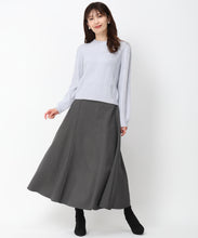 画像をギャラリービューアに読み込む, ラメフラッフィーチェック柄ハイネックニットMM448322
