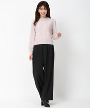 画像をギャラリービューアに読み込む, ラメフラッフィーチェック柄ハイネックニットMM448322
