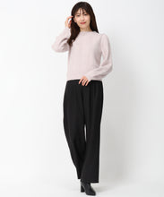 画像をギャラリービューアに読み込む, ラメフラッフィーチェック柄ハイネックニットMM448322
