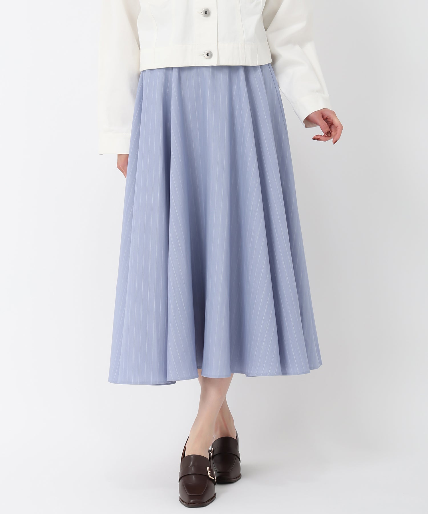 LASUD｜ラップフレアスカート | Rakuten Fashion(楽天