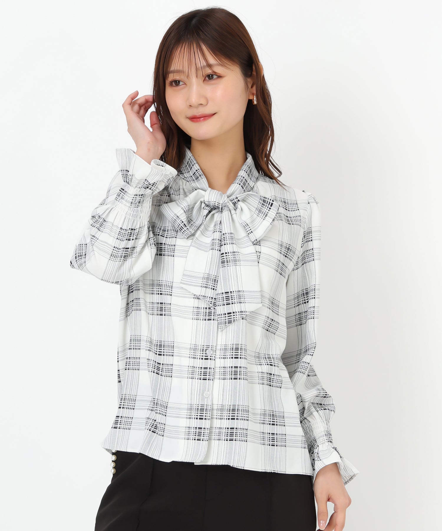 AimHigher　セット 半袖ボウタイシャーリングブラウス/MM528114 – MISCH MASCH|31