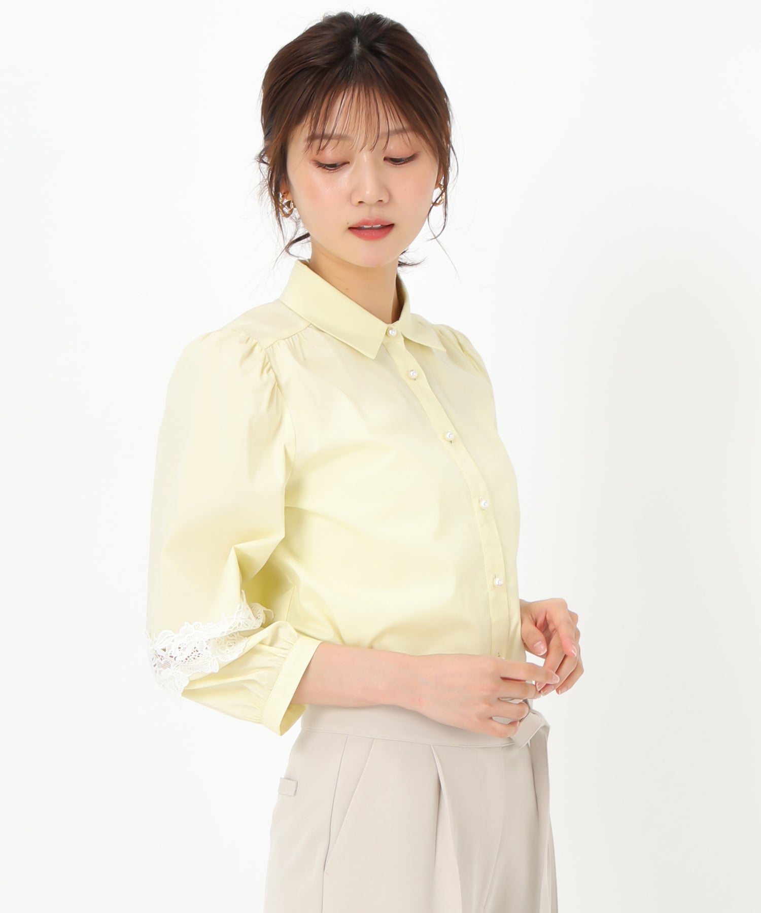 袖レースシャツブラウス/MM518109 – MISCH MASCH|31 Sons de mode