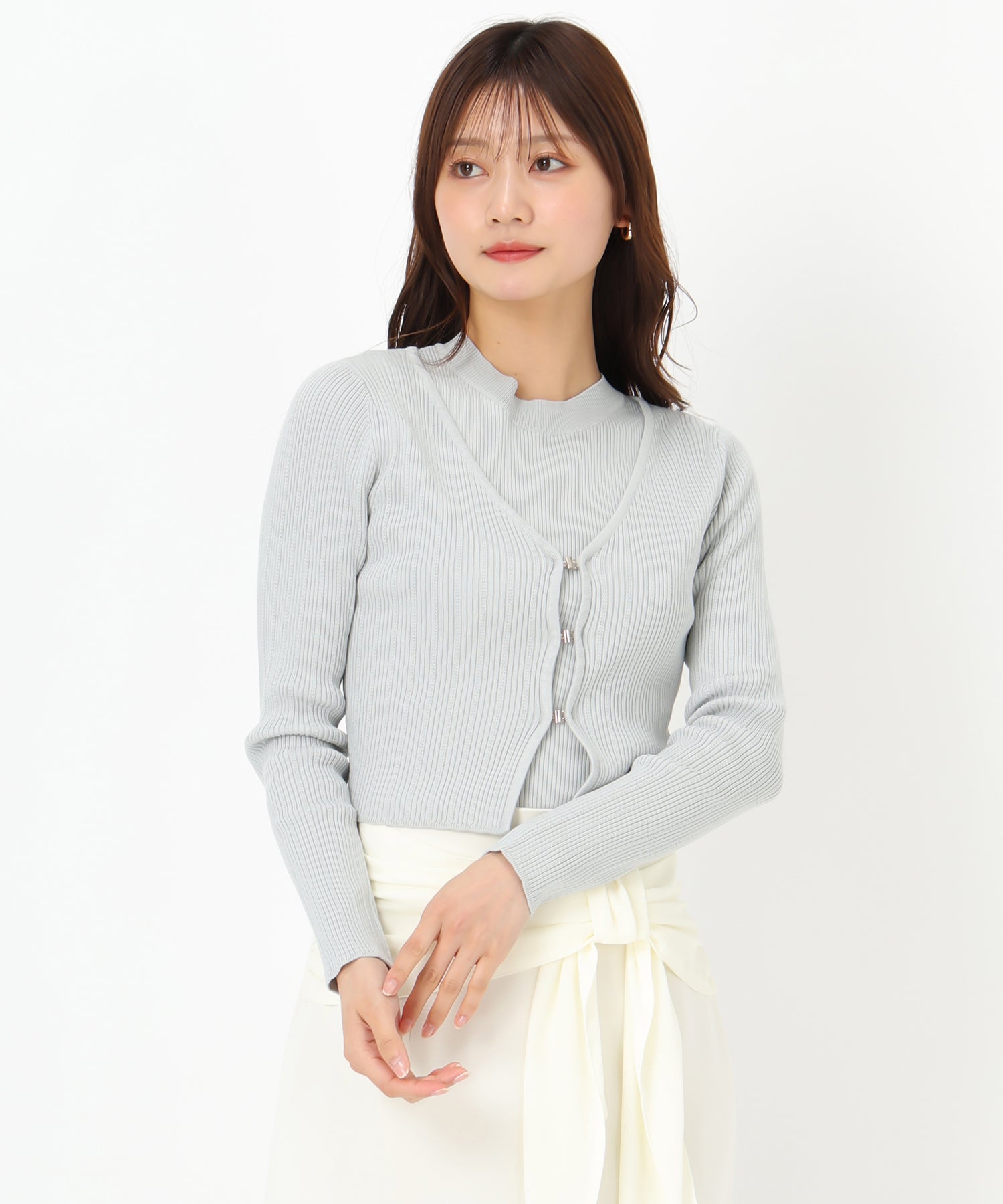 金ホックリブニットアンサンブル/MM518303 – MISCH MASCH|31