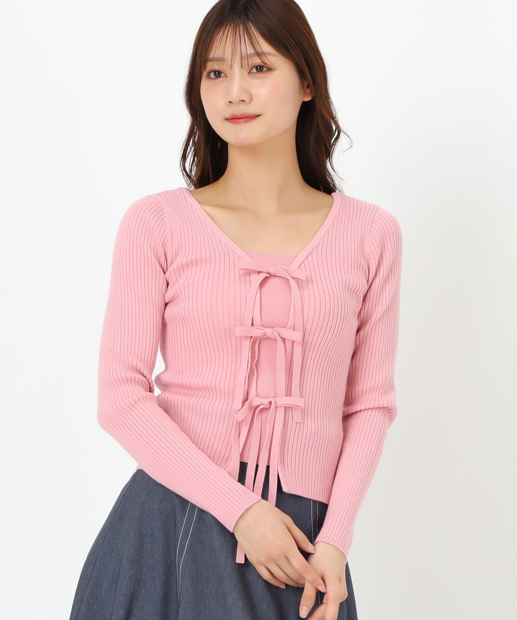 リボン2wayリブニット/MM518305 – MISCH MASCH|31 Sons de mode