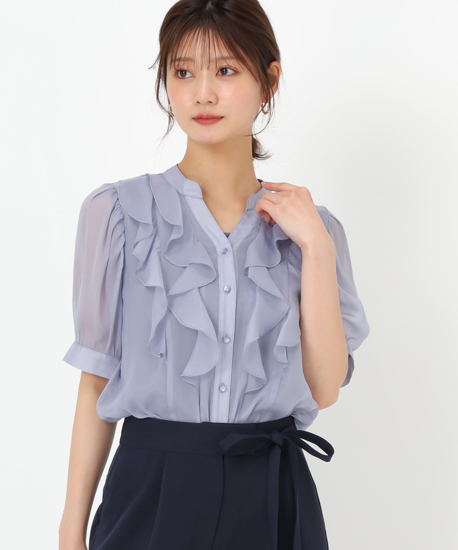ラッフルシアーブラウス/MM528107 – MISCH MASCH|31 Sons de mode