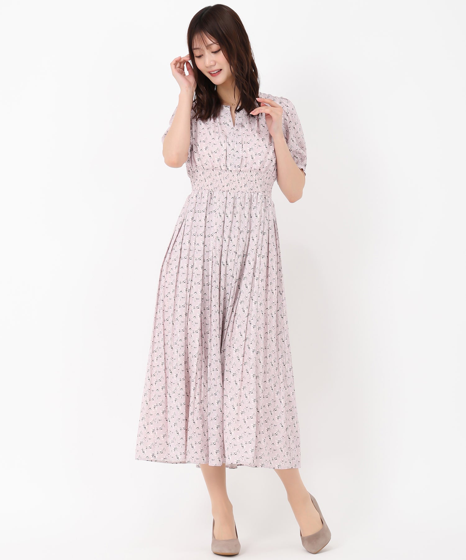 小花柄プリーツワンピース/MM517416 – MISCH MASCH|31 Sons de mode