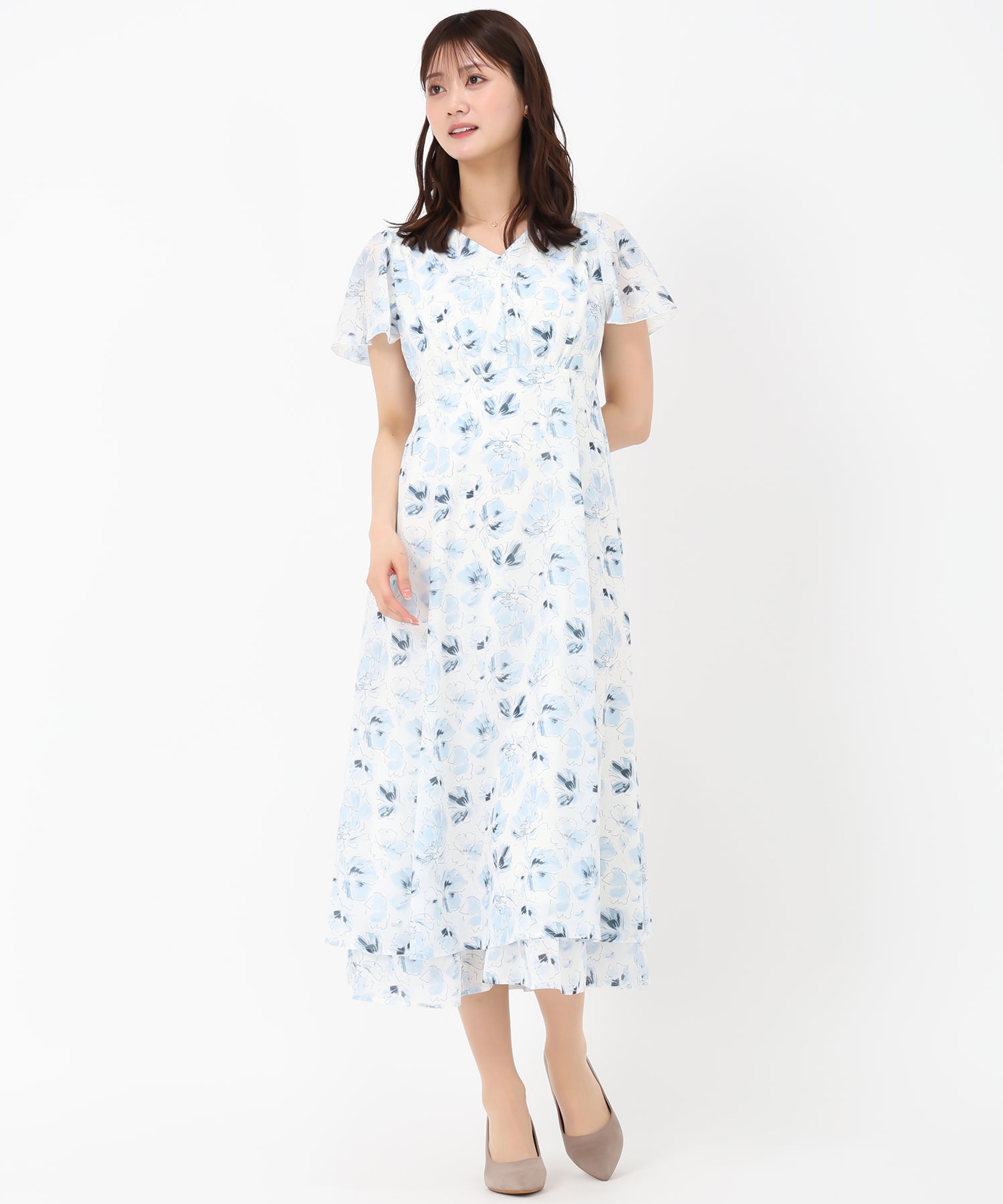 MM6ワンピース 水彩フラワードビードットワンピース/MM527405 – MISCH MASCH|31 Sons
