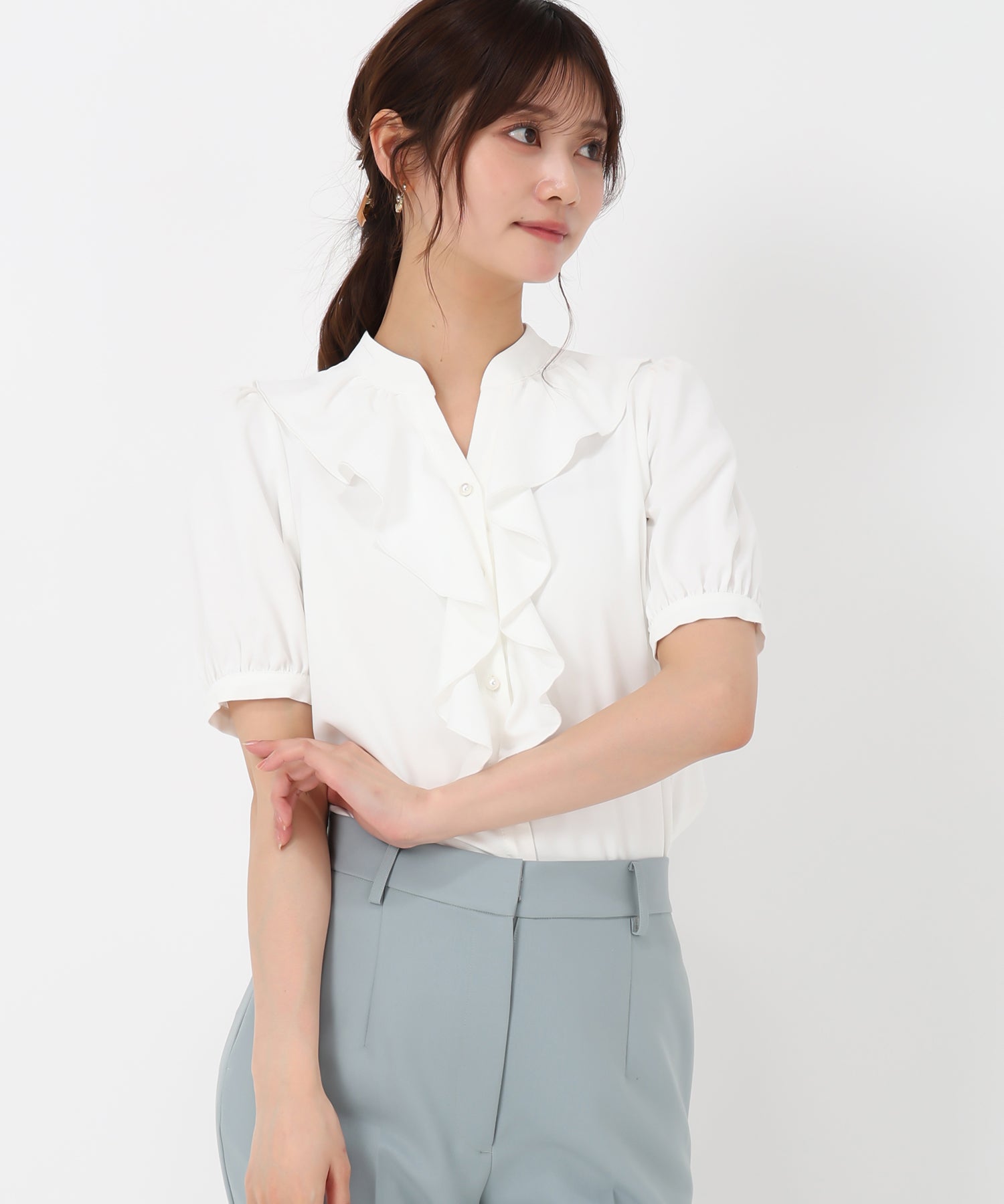 ラッフルフリルブラウス/MM528108 – MISCH MASCH|31 Sons de mode