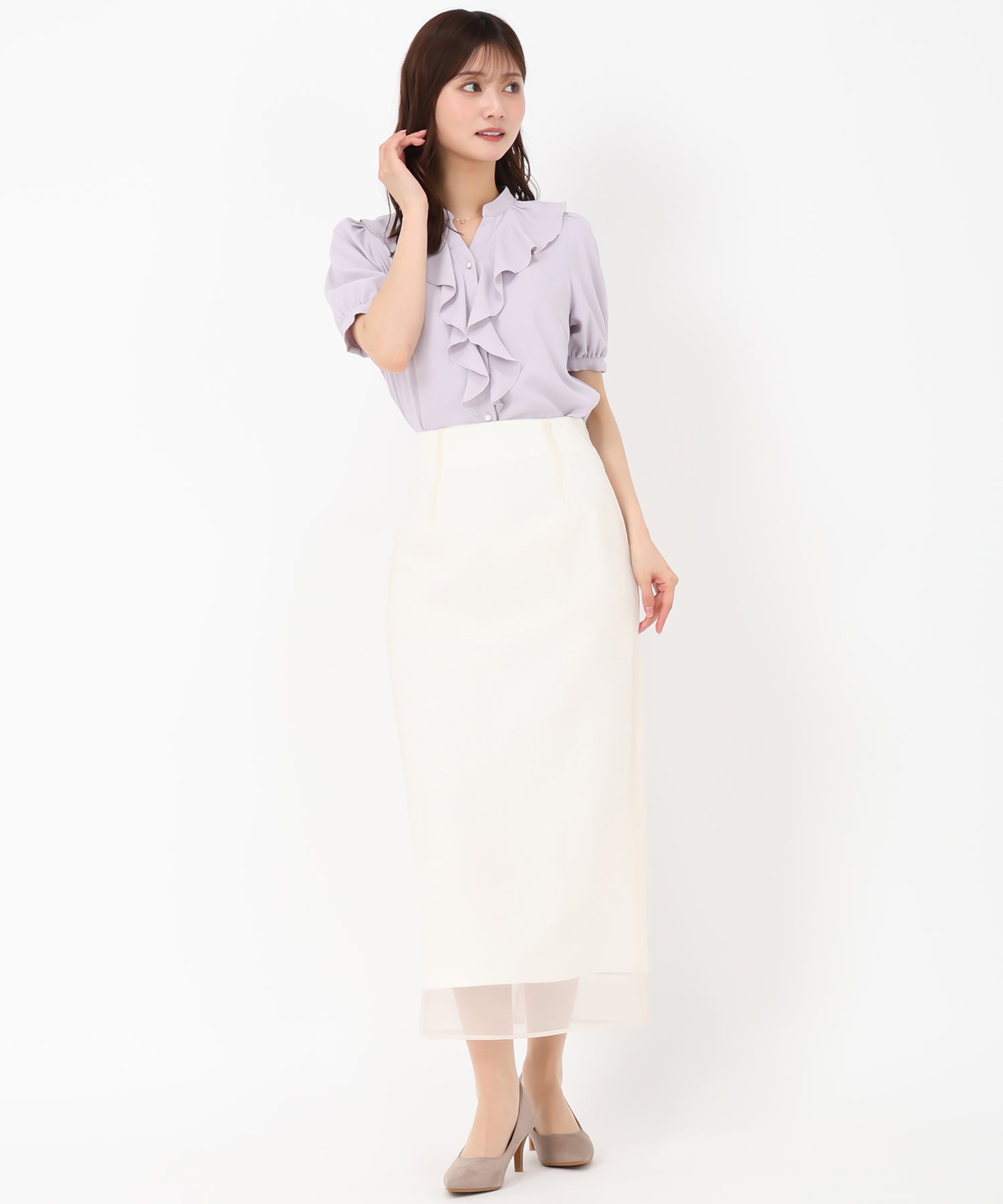 ラッフルフリルブラウス/MM528108 – MISCH MASCH|31 Sons de mode