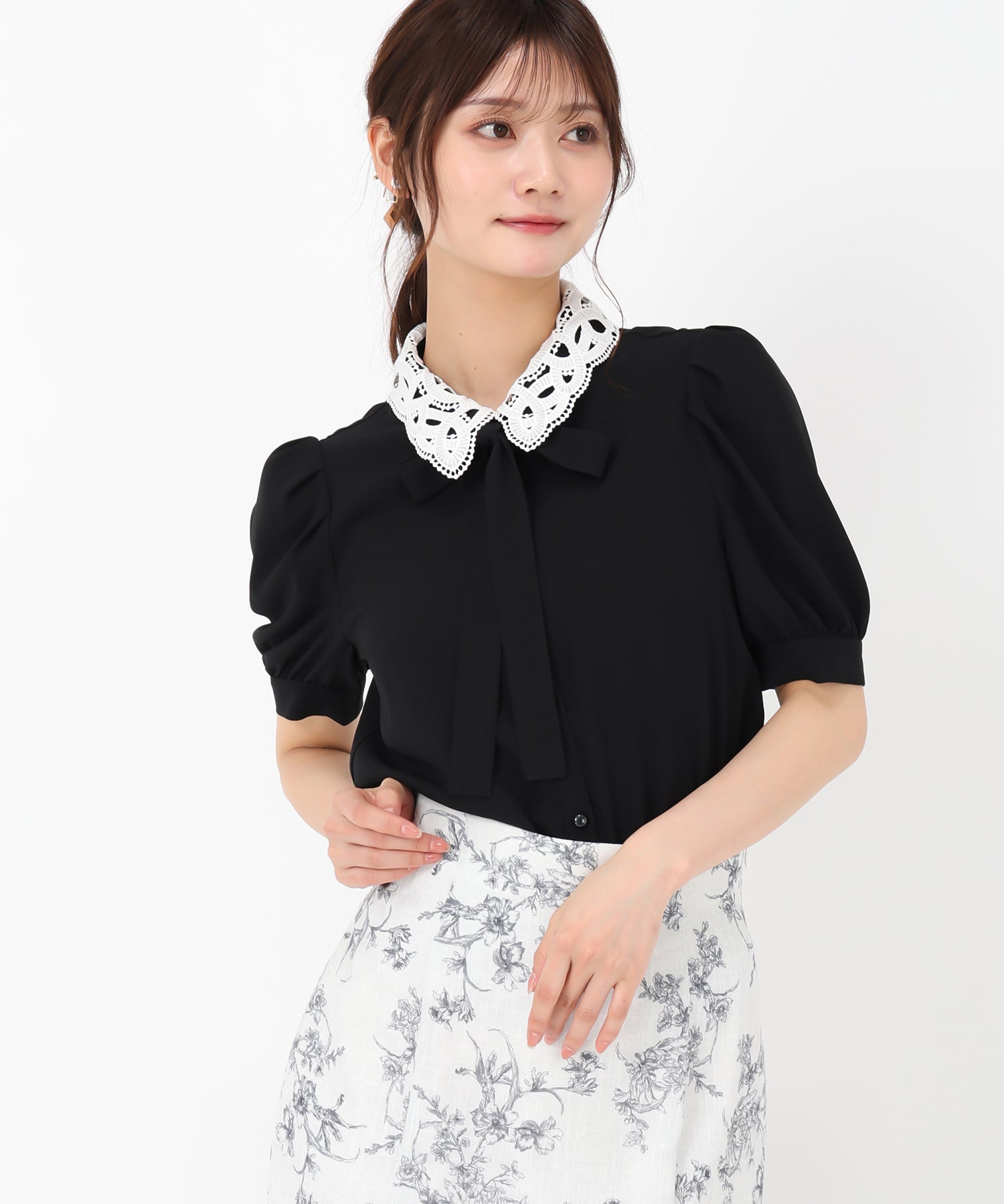 襟レースブラウス/MM528109 – MISCH MASCH|31 Sons de mode