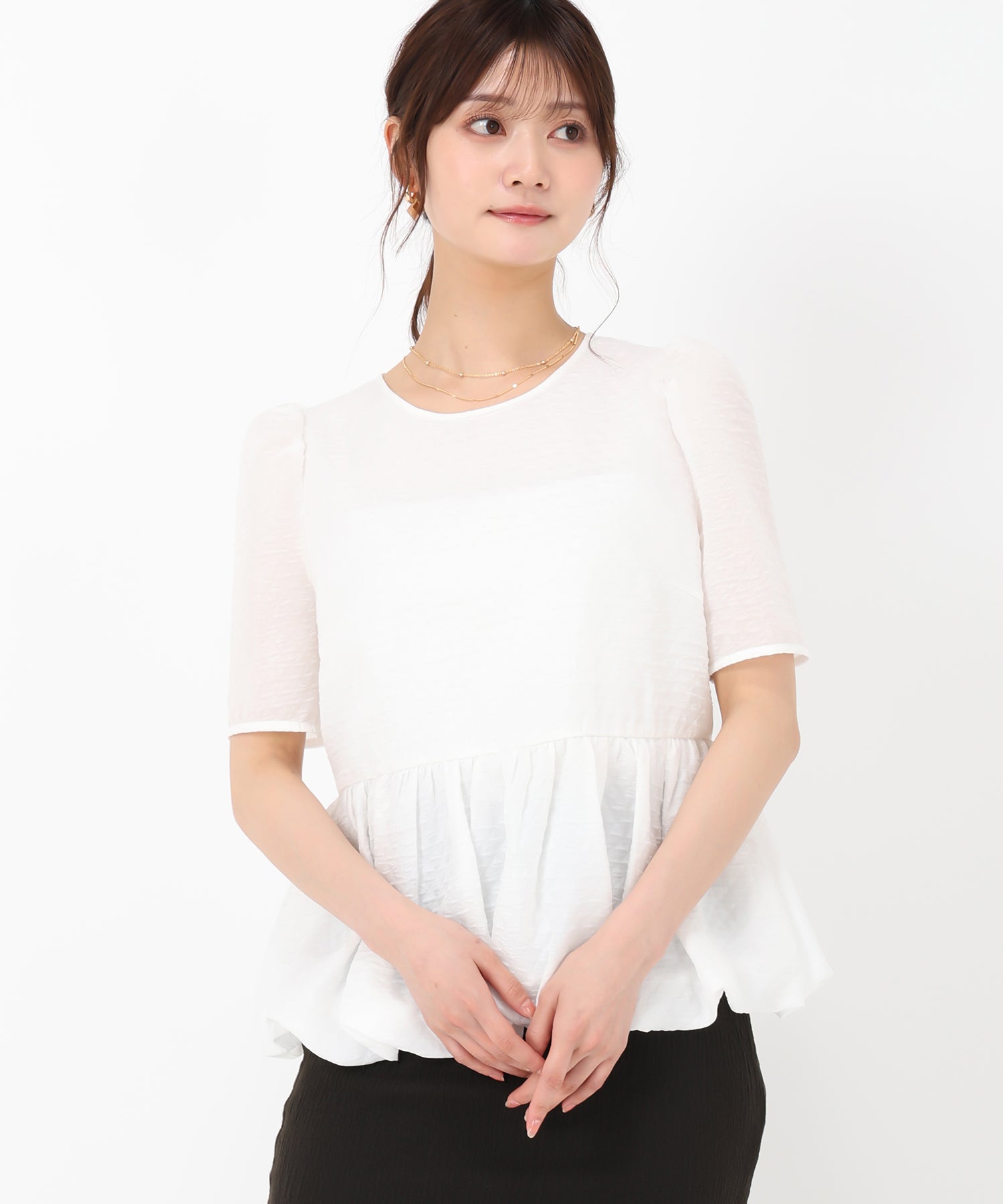 バルーンパプラムブラウス/MM528112 – MISCH MASCH|31 Sons de mode
