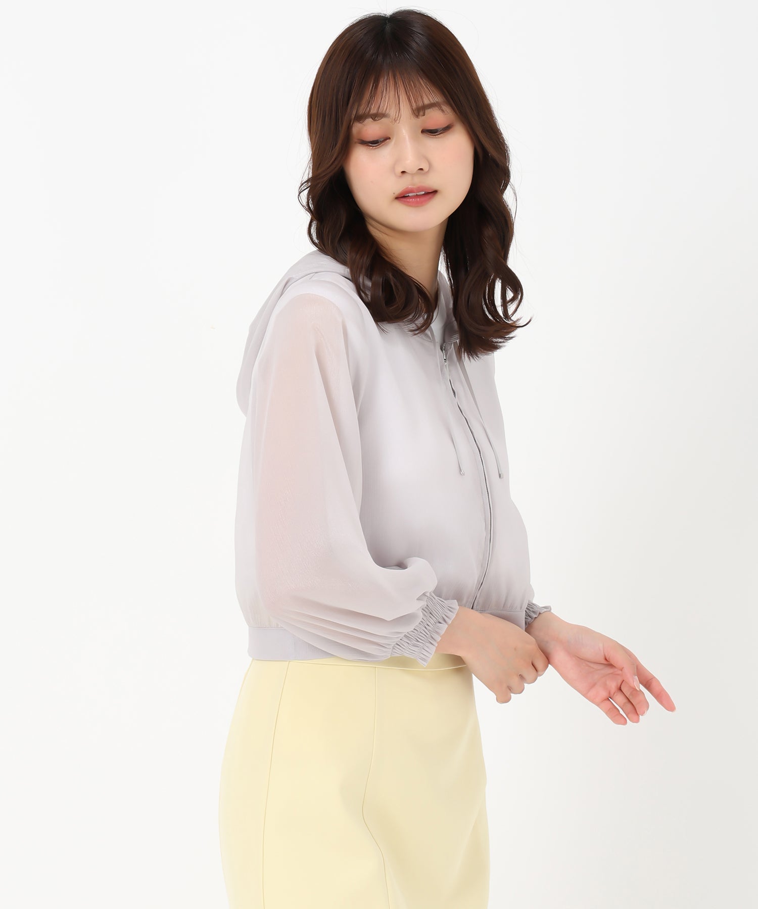 smyeon グラフィックシアーパーカー 新品未使用 タグ付き smyeon グラフィックシアーパーカー