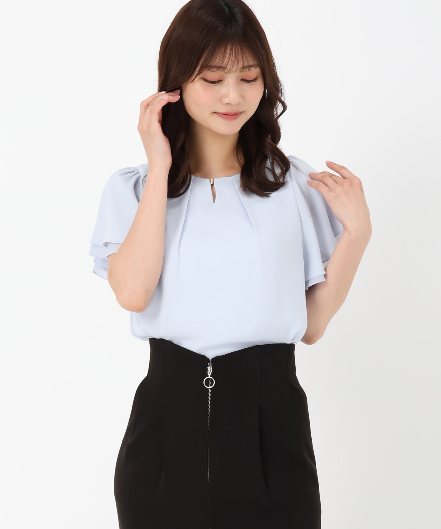 金ホックダブルフレア袖ブラウス/MM528102 – MISCH MASCH|31