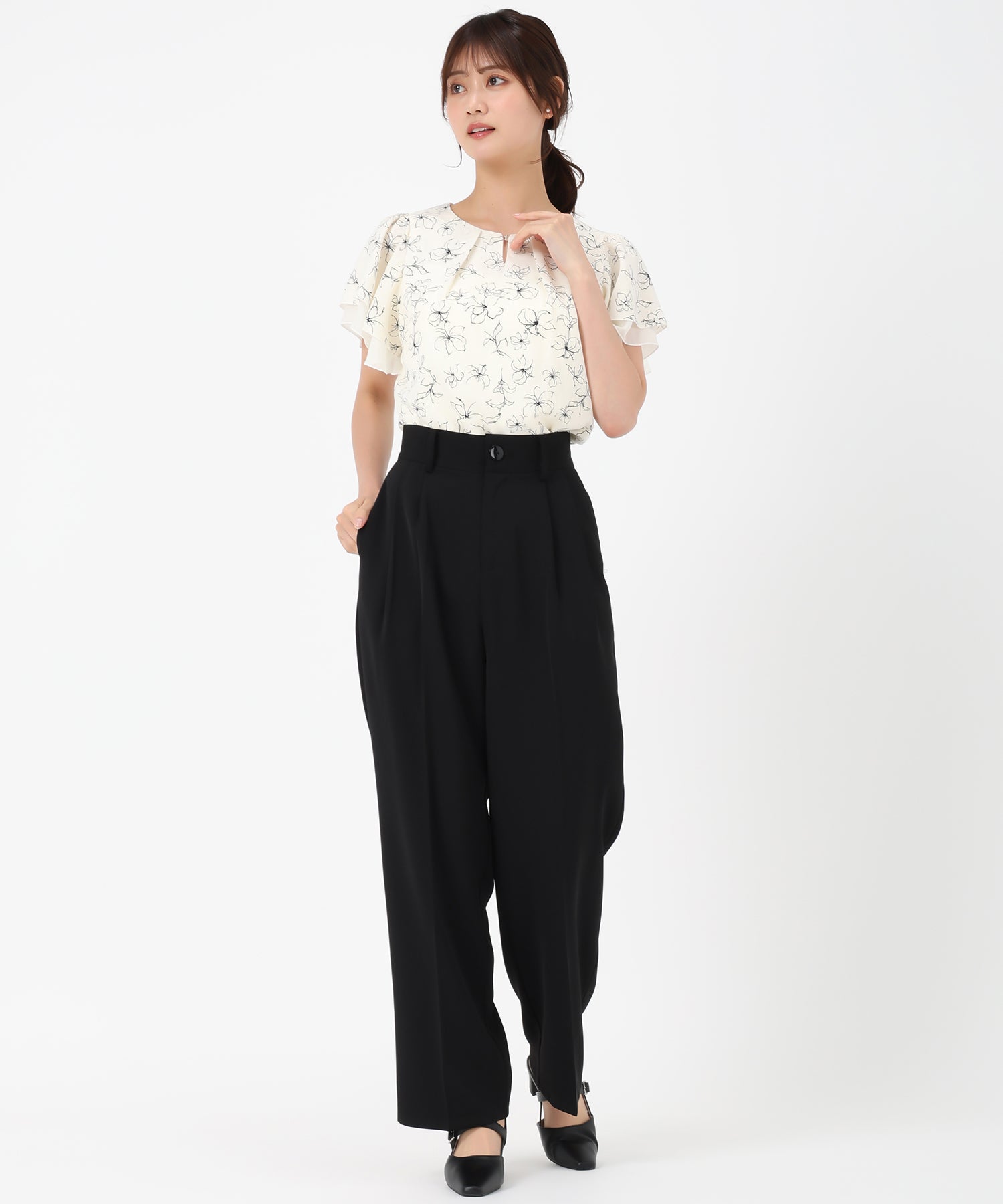 金ホックダブルフレア袖ブラウス/MM528102 – MISCH MASCH|31